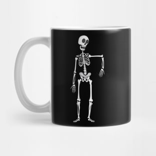 Skeleton Dangling Elbow Mug